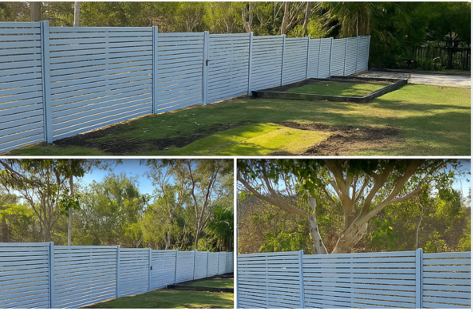 Aluminium Slat/Louvre Fencing